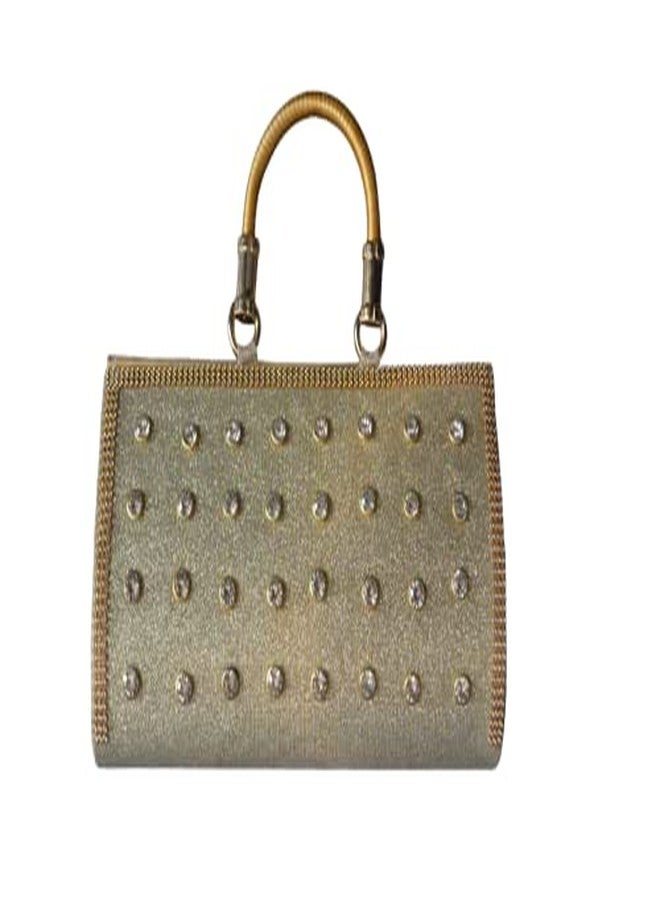 Prijam casual PU Women's Handicraft Embroidered Clutch for Girls and Women pc013 - Image 2